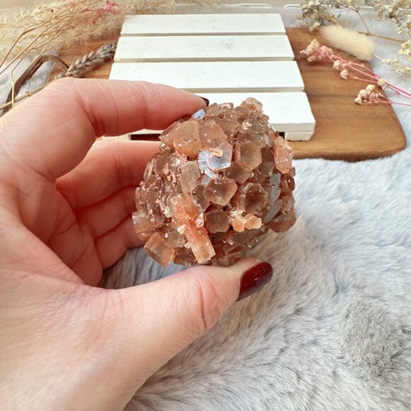 Gorgeous Aragonite Cluster Specimen from Morocco - Picture 3 of 7